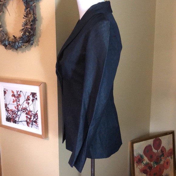 ANTEPRIMA Milano Size 38 LongLine Hidden-Button Classic Blazer Career $380 NEW - Picture 7 of 16